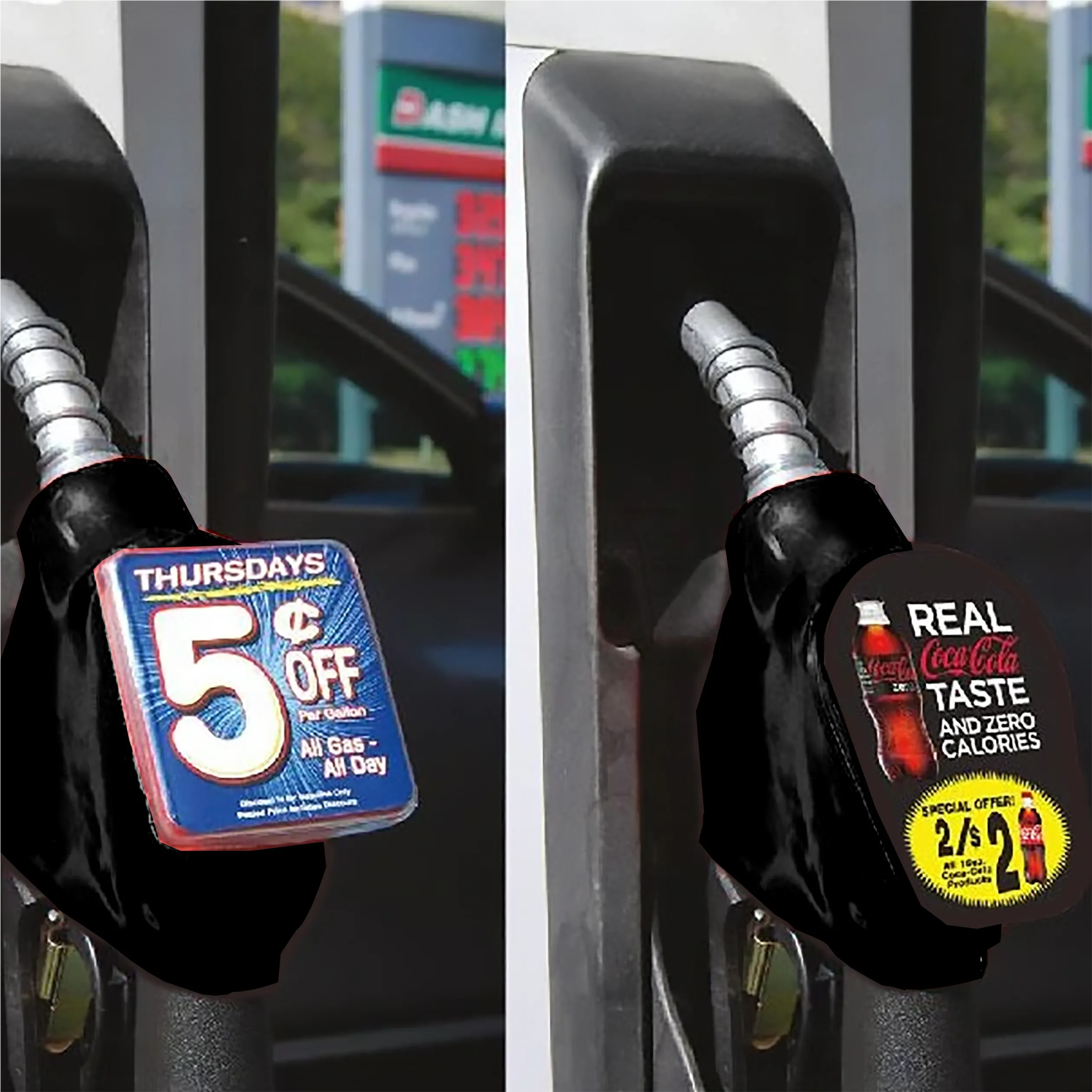 NEEI. Black Fuel Nozzle Talker Boot With Square Top